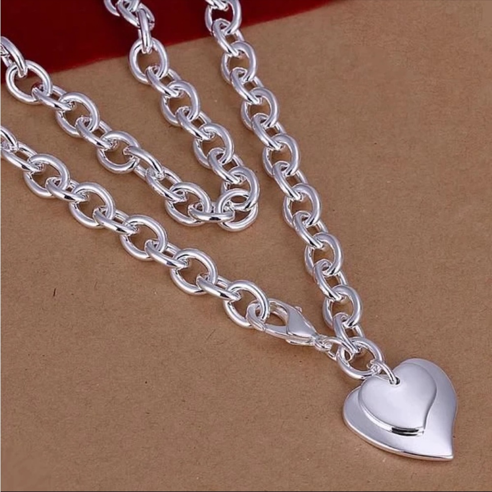 Sterling Silver Heart necklace